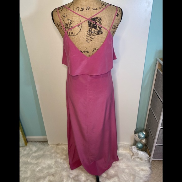 #101 JOIE SILK MAXI DRESS SIZE S - Picture 6 of 14